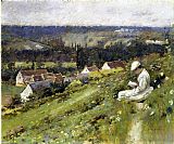 Theodore Robinson Wall Art - Val d'Arconville